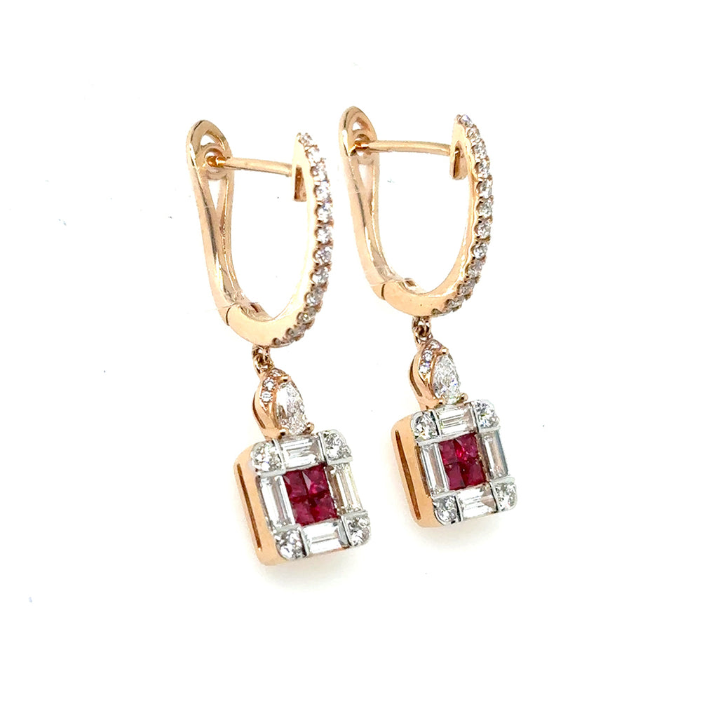 Ruby Reverie Earrings - BV 11