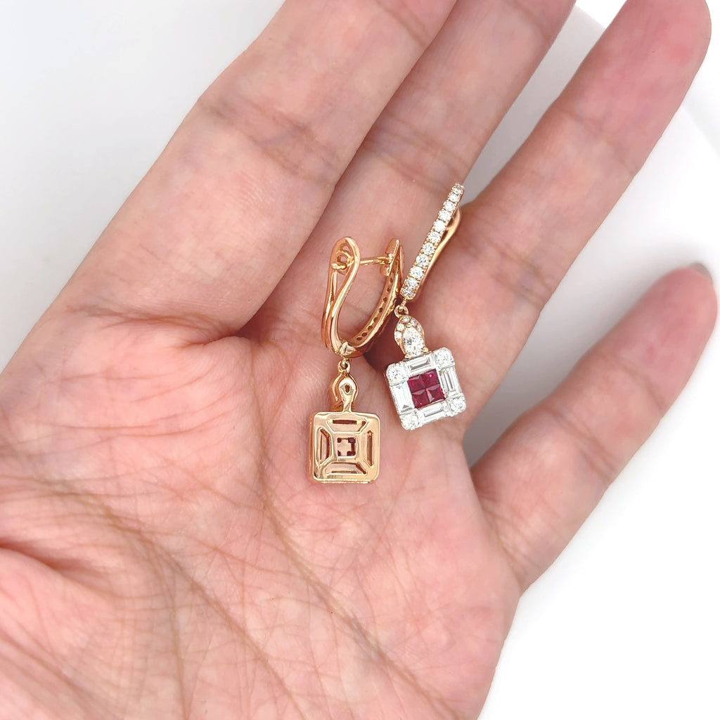 Ruby Reverie Earrings - BV 11