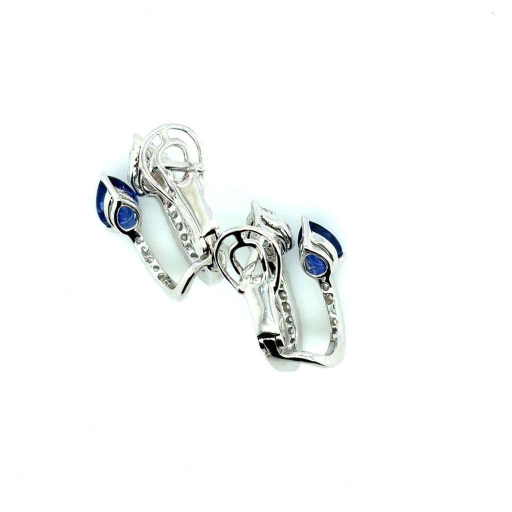 Sapphire Diamond Earrings - BV 13