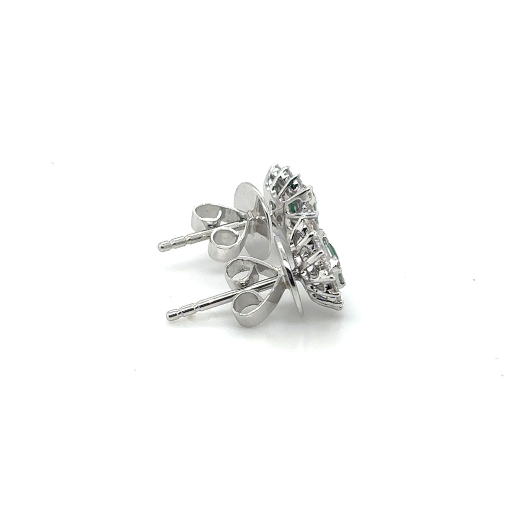 Emerald Stud Earrings - BV 8