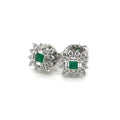 Emerald Stud Earrings - BV 8
