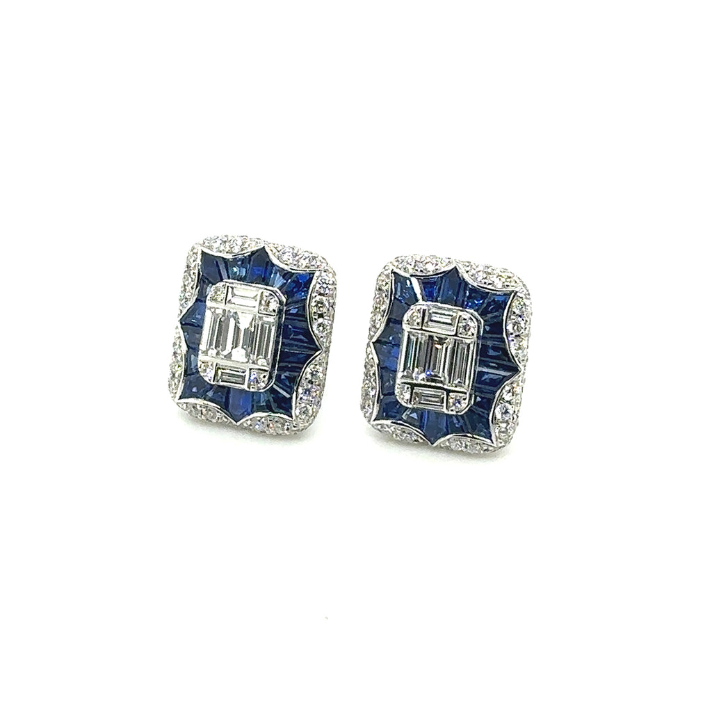 Sapphire Royal Earrings - BV 9