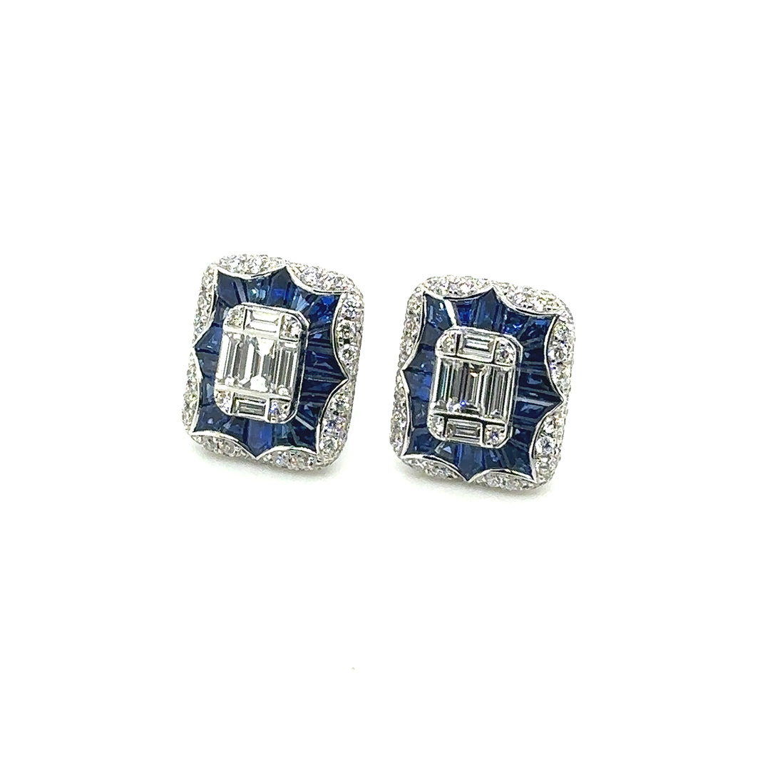 Sapphire Royal Earrings - BV 9