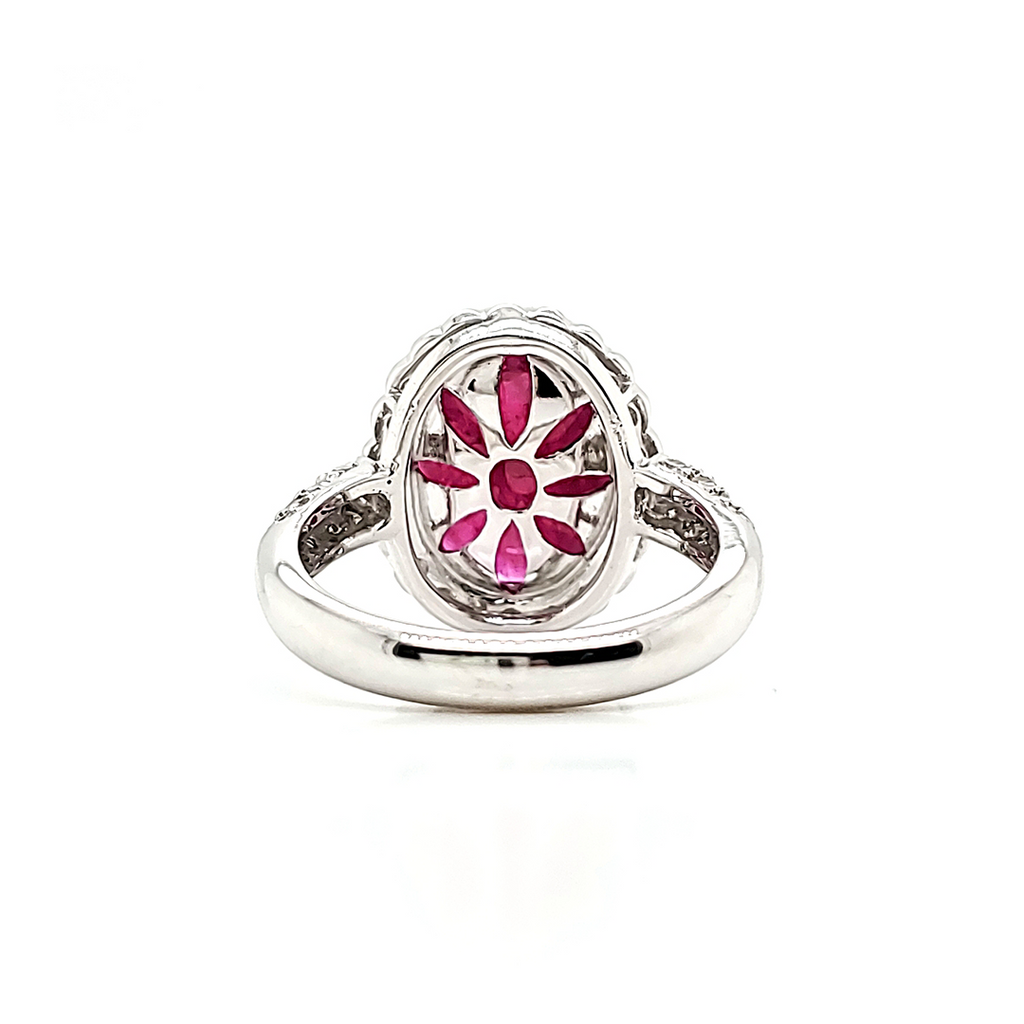 Ruby Oval Ring - EJ 488