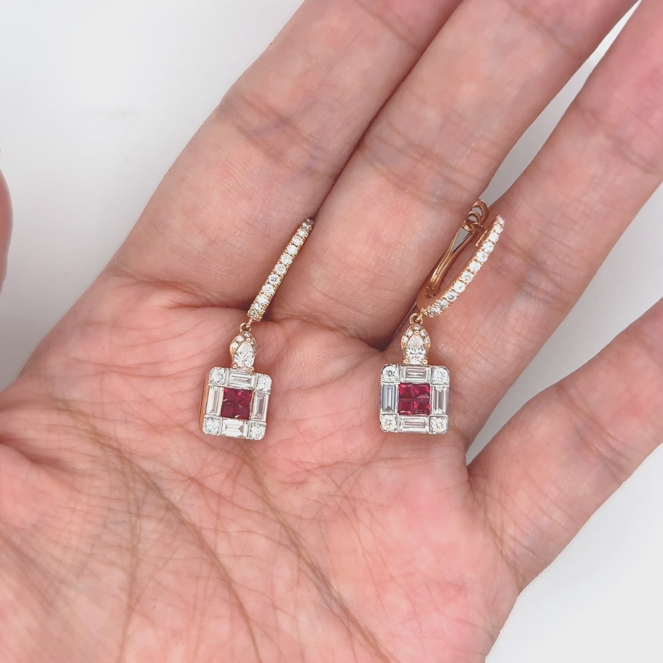 Ruby Reverie Earrings - BV 11